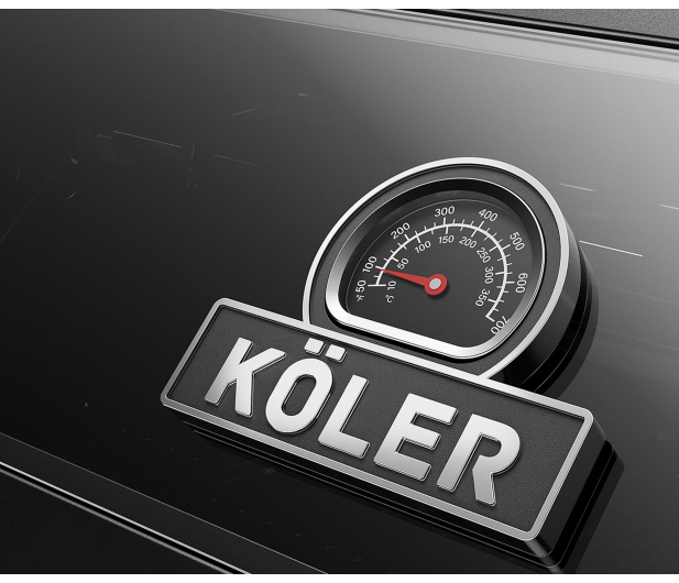 KOLER Grill ogrodowy S2 czarny - 1532906 - zdjęcie 12